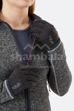 Рукавички жіночі Rab QuestWindstopper Gloves Wmns, Anthracite, S (RB QAJ-67-ANT-SML)