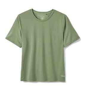 Футболка жіноча Rab Rivelin Tee Wmns, Dark Fig Green, 10 (RB QCC-37-DFG-10)