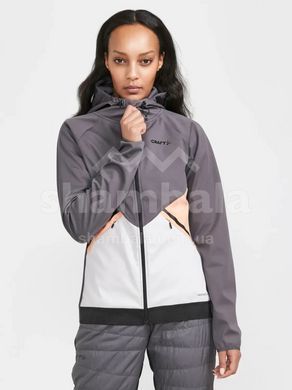 Мембранна жіноча куртка Craft Glide Hood Jacket W, Granite/Ash, XS (1909567)