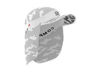 Кепка Compressport Ice Cap Sun Shade 2022, White (CU00076S 001 0TU)