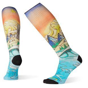 Термоноски женские Smartwool Women's PhD Ski Ultra Light Lifecycle Print, Multi Color, р.M (SW 01183.150-M)