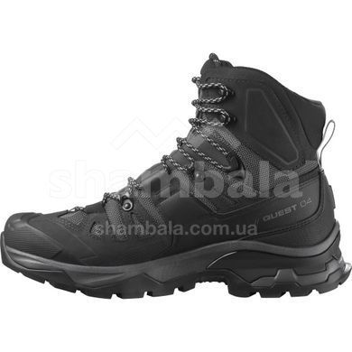 Черевики чоловічі Salomon Quest 4 GTX, Magnet/Black/Quarry, 44 (SLM s412926-9,5)