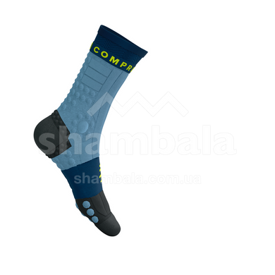 Шкарпетки Compressport Pro Racing Socks Winter Trail, Denim/Poseidon, T3 (7630102567991)