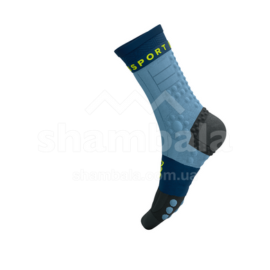Шкарпетки Compressport Pro Racing Socks Winter Trail, Denim/Poseidon, T3 (7630102567991)