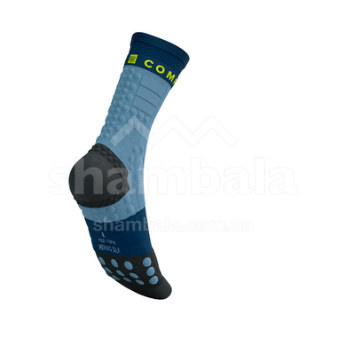 Шкарпетки Compressport Pro Racing Socks Winter Trail, Denim/Poseidon, T3 (7630102567991)