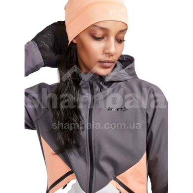 Мембранна жіноча куртка Craft Glide Hood Jacket W, Granite/Ash, XS (1909567)