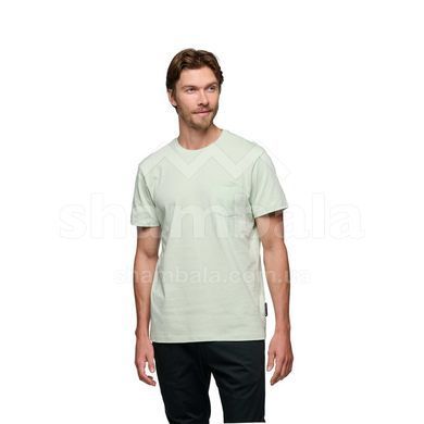 Футболка чоловіча Black Diamond M Project SS Tee, Foam Green, L (BD 7524423041LRG1)