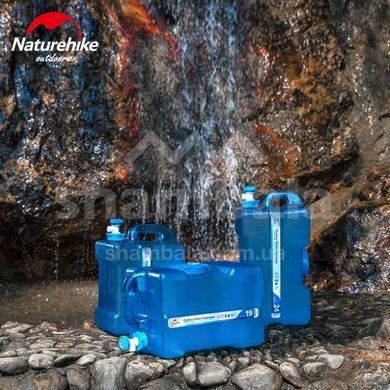 Канистра для воды Naturehike PC7 NH18S012-T, 12&nbsp;л, Blue (6927595726617)