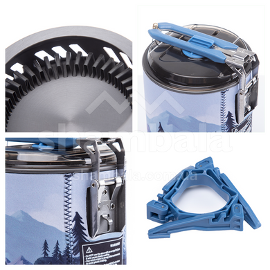 Система для приготування їжі Fire Maple X5 Polaris, Blue, 1 л (FM X5b)