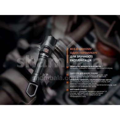 Фонарь ручной с магнитной зарядкой Fenix WF25RM (6942870311609)