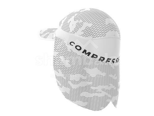 Кепка Compressport Ice Cap Sun Shade 2022, White (CU00076S 001 0TU)