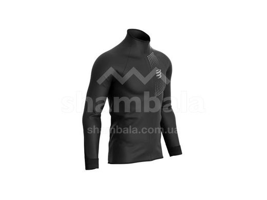 Мужская куртка Compressport Hurricane Windproof Jacket M, Black, L (CMS AM00165B 990 00L)