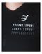 Футболка женская Compressport Performance SS Tshirt W - Black Edition 2023, Black/Whit, XS (AW00197L 910 0XS)