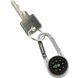 Брелок-компас Munkees Thermometer, Black (6932057831358)