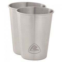 Набір склянок Robens Sierra Steel Cup Set, 350 , Silver, 2 шт (5709388090355)