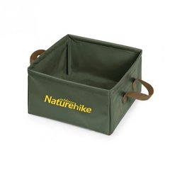 Складной контейнер для воды Naturehike Square Bucket NH19SJ007, 13л, Army Green (6927595739068)