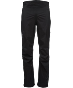 Штани чоловічі Black Diamond M Stormline Stretch Full Zip Rain Pants, XS - Black (BD Z9LC.015-XS)