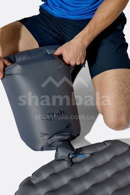 Килимок надувний Rab Ultrasphere 5, Long Wide, 196x64х8см, Dark Pewter (RV QMA-13-DPW-LNG-WDE)