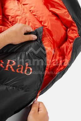 Спальний мішок Rab Neutrino Pro 700 Regular, (-15&deg;C), 185 см - Left Zip, Granite (QSM-84-GRA-REG-LZ)