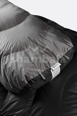 Спальний мішок Rab Neutrino Pro 700 Regular, (-15&deg;C), 185 см - Left Zip, Granite (QSM-84-GRA-REG-LZ)