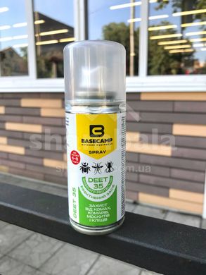 Аерозоль від комах BaseCamp DEET 35 Spray, 100 мл (BCP 30500)