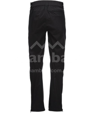 Штаны мужские Black Diamond M Stormline Stretch Full Zip Rain Pants, XS - Black (BD Z9LC.015-XS)