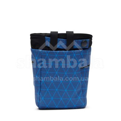Магнезниця Black Diamond Gym Chalk Bag, Ultra Blue Triangle, M/L (BD 6301124074M_L1)