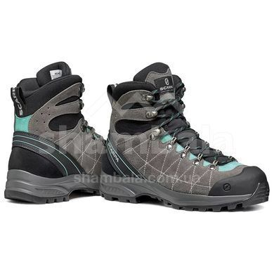Черевики жіночі Scarpa R-Evolution GTX WMN, Titanium/Green, 38 1/2 (SCRP 60267-202 Titanium-Green 38,5)