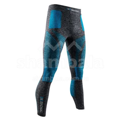 Термоштаны мужские X-Bionic Energy Accumulator 4.0 Melange Pants Men, Dark Grey Melange/Blue, р.L (XB EA-WP41W19M.G161-L)