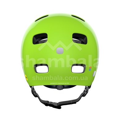 Дитячий велошолом POCito Crane MIPS Fluorescent Yellow / Green, M / L (PC 105708234MLG1)