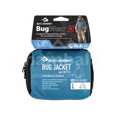 Куртка від комарів з рукавичками Bug Jacket Olive, L від Sea to Summit (STS ABUGJMLG)