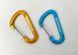Набор алюминиевых карабинов Base Camp Delta 7 Wire Set, 2 шт, Blue/Orange (BCP 60916)