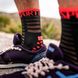 Шкарпетки Compressport Pro Racing Socks V3.0 Ultralight Run High, Black/Red, T1 (XU00002B 906 0T1)