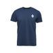 Футболка чоловіча Black Diamond M Equipment For Alpinist SS Tee, Indigo, L (BD YL4X4013LRG1)