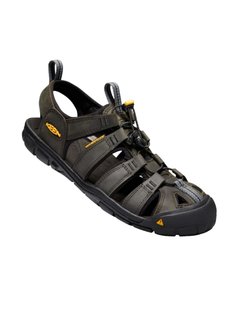 Сандалі чоловічі Keen Clearwater CNX Leather M, Magnet/Black, 42 (0887194477654)