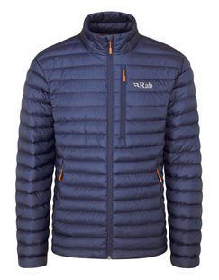 Мужской легкий пуховик Rab Microlight Jacket, DEEP INK (MARMALADE), S (5059913008806)