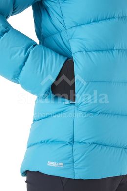 Жіночий зимовий пуховик Rab Infinity Alpine Jacket Wmns, ULTRAMARINE/AQUAMARINE, 10 (821468972438)