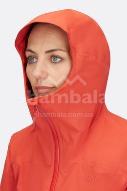 Мембранная женская куртка Rab Downpour Light Jacket Wmns, Anthracite, 8 (QWG-91-ANT-08)
