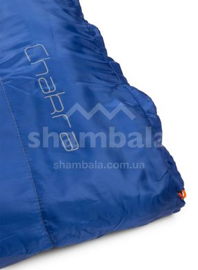 Спальний мішок Easy Camp Chakra (15/10°C), 190 см - Right Zip, Blue (EC 240147)