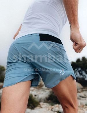 Шорты мужские Compressport Trail Racing Overshort M, Denim, S (7630102564419)