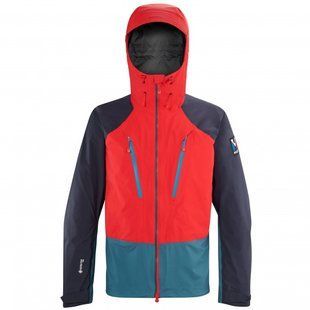 Мембранна чоловіча куртка для альпінізму Millet TRILOGY ICON GTX PRO J M, Rouge/Saphir - р.XL (3515729772352)
