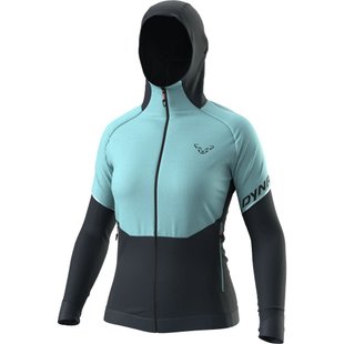 Жіноча вітровка Dynafit ALPINE HYBRID JKT W, light blue/dark blue, XS (71605/8051 XS)