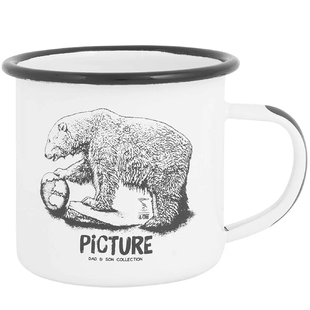 Кружка Picture Organic Sherman, white bear (ACC104H)