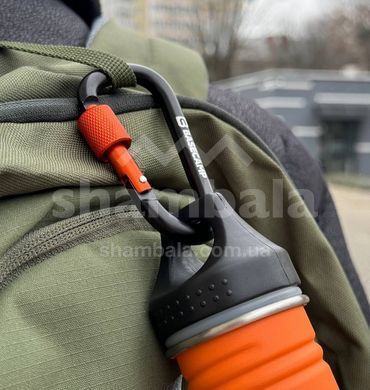 Карабин алюминиевый сервисный Base Camp Delta 8 Screw Set, Black (BCP 61115)