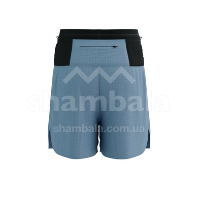 Шорты мужские Compressport Trail Racing Overshort M, Denim, S (7630102564419)