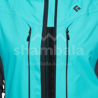Мембранная женская куртка Soft Shell Black Diamond Dawn Patrol Hybrid Shell, L - Dark Patina (BD 7450054050LRG1)
