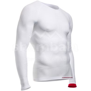 Футболка з довгим рукавом Compressport On/Off Multisport Shirt LS, White, XL (TSON-LS00-T4)
