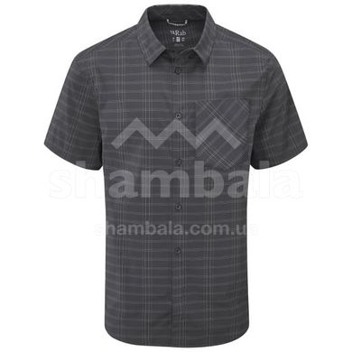 Рубашка Rab Mello SS Shirt, Ebony, L (RB QBS-01-EB-L)