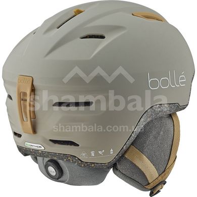 Шолом гірськолижний Bolle Eco Atmos, Black Matte, 55-59 см (BL ECOATMOS.BH147004)
