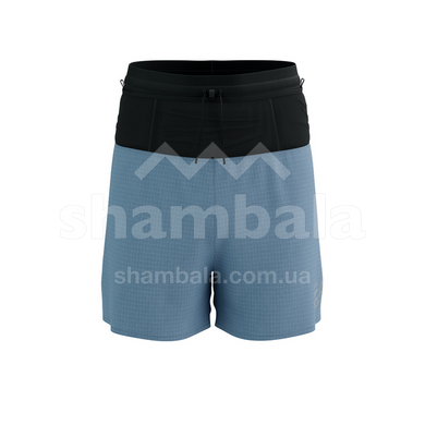 Шорты мужские Compressport Trail Racing Overshort M, Denim, S (7630102564419)